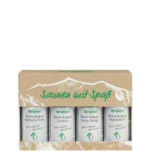 Bergland Wellness Saunen mit Spaß Saunaaufguss