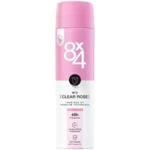 8X4 No.2 Clear Rose Deodorant Spray