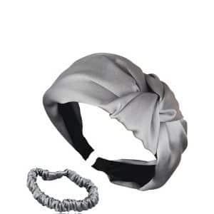 AILORIA Delicat & Doux Headband and Scrunchie Grey Haarschmuck