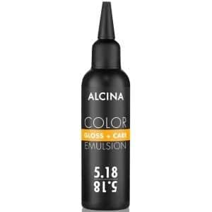 ALCINA Color Gloss+Care Emulsion 5.18 Hellbraun-Asch-Silber Haartönung