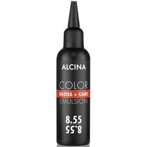 ALCINA Color Gloss+Care Emulsion 8.55 Hellblond Intensiv Rot Haartönung