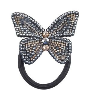 Alexandre de Paris Black Butterfly 7 cm Haargummi