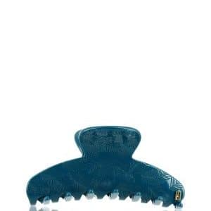 Alexandre de Paris Humeur Retro Boho Blau 9 cm Haarspangen