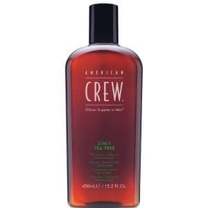 American Crew Hair & Body Care 3In1 Tea Tree Haarshampoo