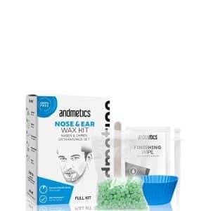 andmetics Nose & Ear Wax Kit Kaltwachsstreifen