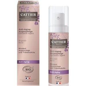 Cattier Anti-Aging Pflege Arganöl - Rose Augencreme