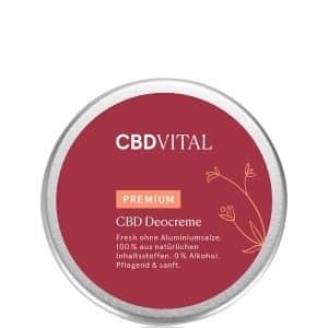 CBD VITAL Premium CBD Deocreme Deodorant Creme
