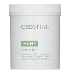 CBD VITAL Hanf Powerclean Nahrungsergänzungsmittel