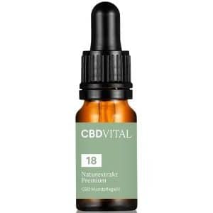 CBD VITAL Naturextrakt Premium 18% Mundziehöl