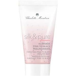 Charlotte Meentzen silk & pure Klärende Pink-To-Black Gesichtsmaske