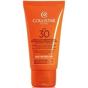 Collistar Global Anti Age Protection Tanning Face Cream Spf 30 Sonnencreme