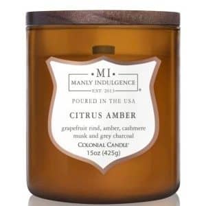 Colonial Candle Signature Citrus Amber Duftkerze