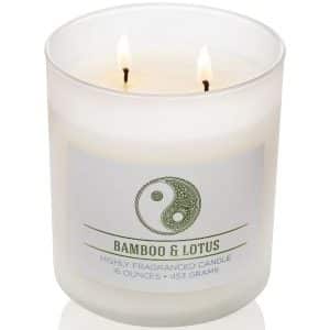Colonial Candle Wellness Bamboo Lotus Duftkerze