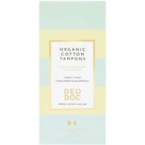 DeoDoc 100 % organic cotton with applicator - regular Tampon