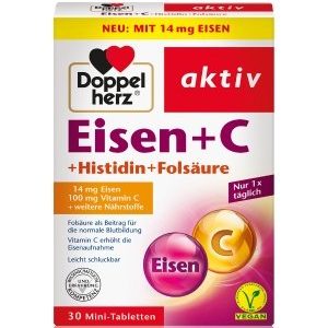 Doppelherz aktiv Eisen + C 30 Mini-Tbl. Nahrungsergänzungsmittel