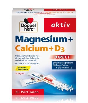 Doppelherz aktiv Magnesium + Calcium + D3 DIRECT Nahrungsergänzungsmittel