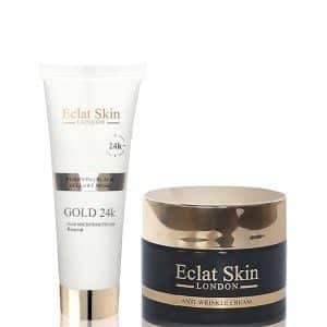 Eclat Skin London Gold 24K 9 Gesichtspflegeset