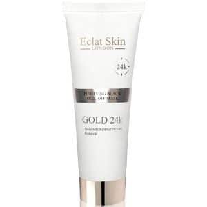 Eclat Skin London Gold 24K Purifying Black Gesichtspeeling