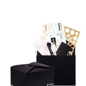 flaconi DIY-Geschenkverpackung Black Edition Geschenkverpackung