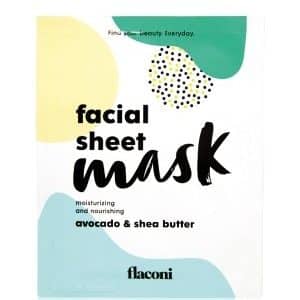 flaconi Face Essentials Avocado und Sheabutter Tuchmaske