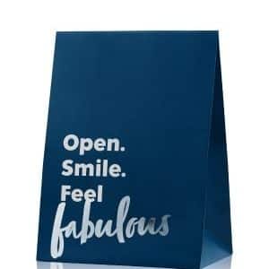 flaconi Gift Bag Strong Blue Geschenkverpackung