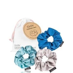 GLOV Scrunchies Satine Blue Haargummi