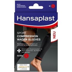 Hansaplast Sport Compression Wear Waden Sleeves Gr. L Kompressionsbekleidung