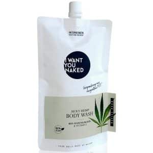 I WANT YOU NAKED Holy Hemp Bio-Hanfsamenöl & Vitamin E Duschgel