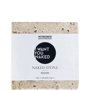 I WANT YOU NAKED Naked Soap-Stone Square Seifenschale