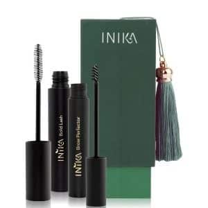 INIKA Organic Sultry Eyed Lash & Brow Birch Augen Make-up Set