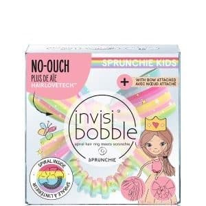 Invisibobble KIDS SLIM SPRUNCHIE w. BOW Let‘s Chase Rainbows Haargummi