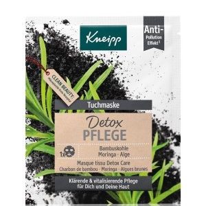 Kneipp Detox Pflege Bambuskohle - Moringa - Alge Tuchmaske