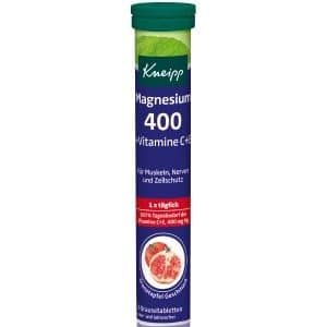 Kneipp Magnesium 400 + Vitamine C + E Brausetabletten Nahrungsergänzungsmittel