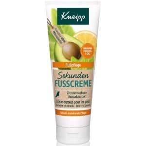 Kneipp Sekunden-Fußcreme Zitronenverbene - Avocadobutter Fußcreme