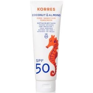 KORRES Coconut & Almond Kids Sensitive SPF50 Sonnencreme