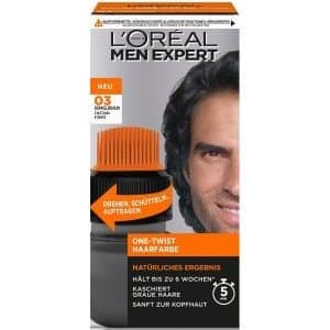 L'Oréal Men Expert Haarfarbe One-Twist 03 Dunkelbraun Haarfarbe