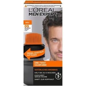L'Oréal Men Expert Haarfarbe One-Twist 5 Hellbraun Haarfarbe