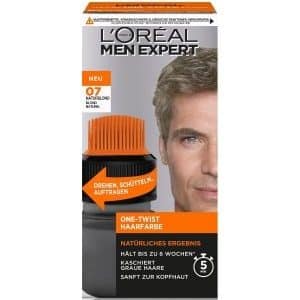 L'Oréal Men Expert Haarfarbe One-Twist 7 natürliches Blond Haarfarbe