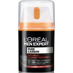 L'Oréal Men Expert Pure Carbon Anti-Pickel Feuchtigkeitspflege für jugendliche Männerhaut Gesichtscreme