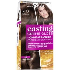 L'Oréal Paris Casting Crème Gloss Nr. 500 - Hellbraun Haartönung