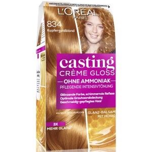 L'Oréal Paris Casting Crème Gloss Nr. 834 - Kupfgoldblond Haartönung