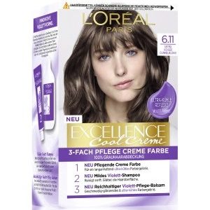 L'Oréal Paris Excellence Cool Creme Nr. 6.11 - Ultra Kühles Dunkelblond Haarfarbe