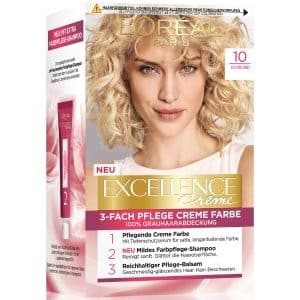 L'Oréal Paris Excellence Crème Nr. 10 - Lichtblond Haarfarbe