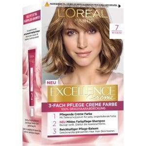 L'Oréal Paris Excellence Crème Nr. 7 - Mittelblond Haarfarbe