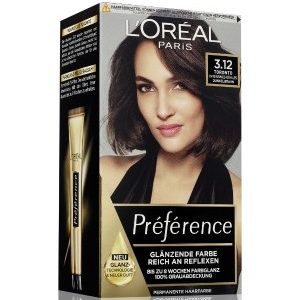 L'Oréal Paris Préférence Nr. 3.12 - Intensives Kühles Dunkelbraun Haarfarbe