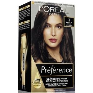 L'Oréal Paris Préférence Nr. 3 - Dunkles Naturbraun Haarfarbe