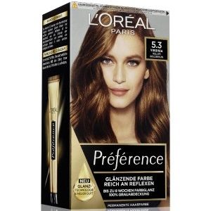 L'Oréal Paris Préférence Nr. 5.3 - Helles Goldbraun Haarfarbe