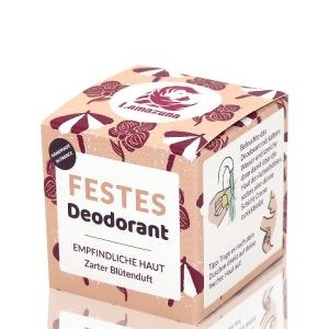 Lamazuna Festes Deodorant empfindlichen Haut-zarter Blumenduft Deodorant Stick