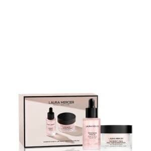 LAURA MERCIER Nourishing Rose Oil and Perfect Cream Hydrating Duo Gesichtspflegeset