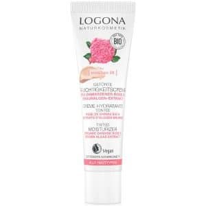 Logona Bio-Damaszener Rose & Kalpariane Feuchtigkeitsspendend Getönte Gesichtscreme